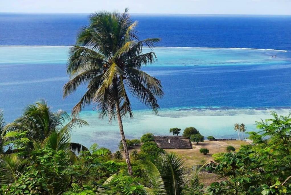 Duplex En Bord De Mer Fare Tahitea Pension Taputapuapea Eksteriør billede